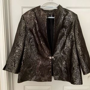 Beautiful jacket with a silver shimmer